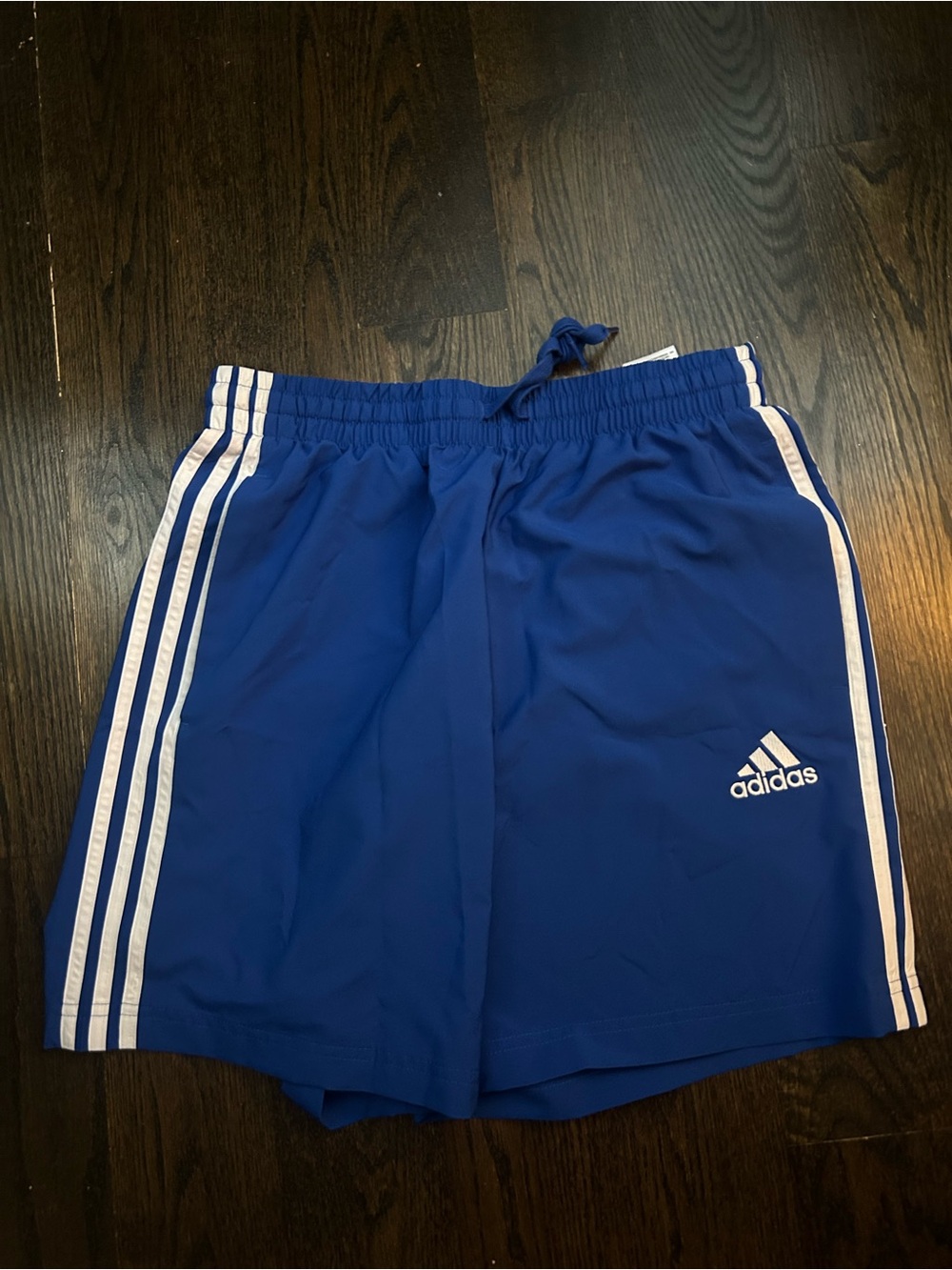 adidas Royal Blue Athletic Track Shorts